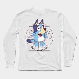 bluey funny Long Sleeve T-Shirt